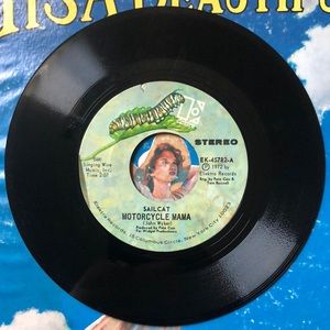 Sailcat Motorcycle Mama Vinyl 45 Record '72